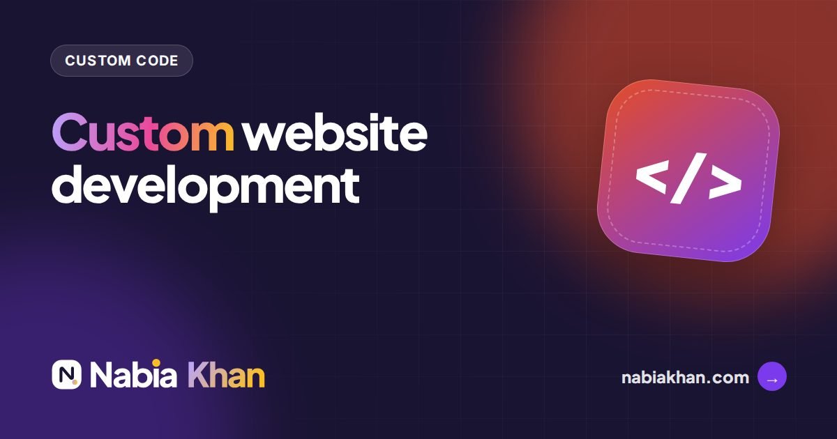 Custom Website Development vs Templates: When Hand-Coding Is Worth It