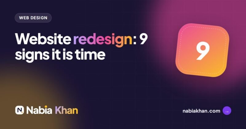 Website Redesign: 9 Signs It Is Time, What It Costs and How to Keep Your Google Rankings